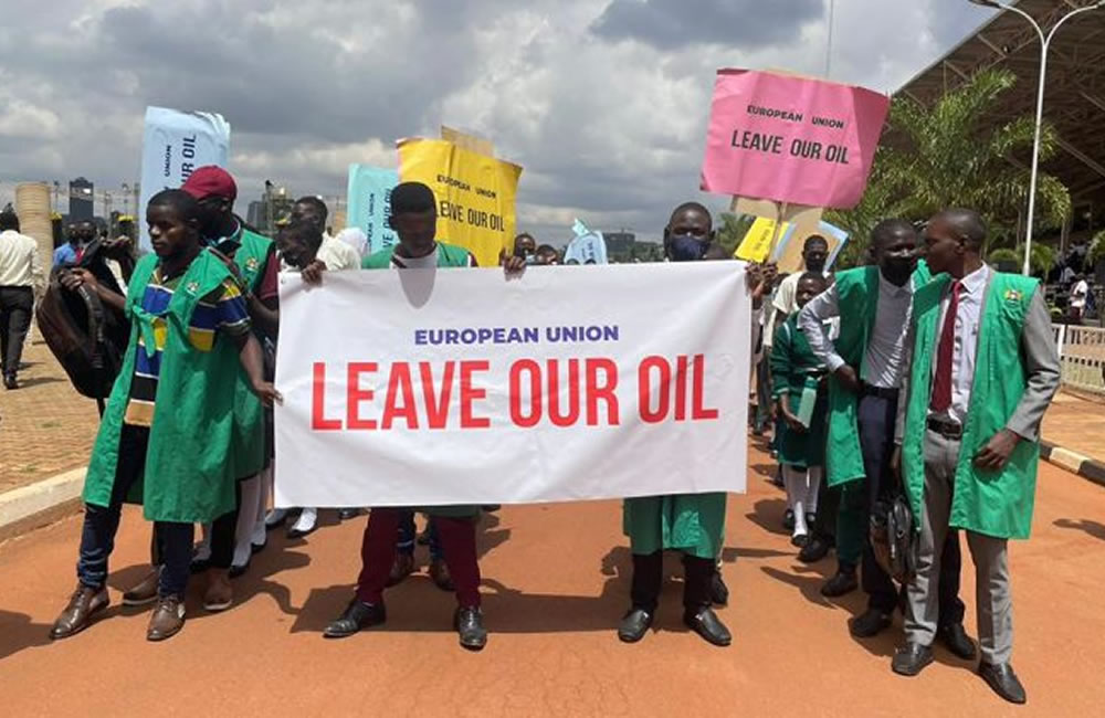 Oil Activism Earns AFIEGO Award As Students Protest Against EU Parliament